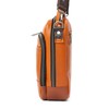 Doubles BKS-7040 Men's Shoulder Bag, Genuine Leather, A5 Storage, Camel