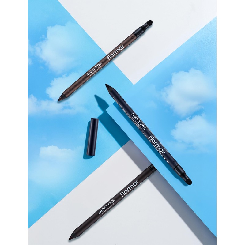 Flormar Smoky Eyes Waterproof Eyeliner - Eyeliner Waterproof Pen with