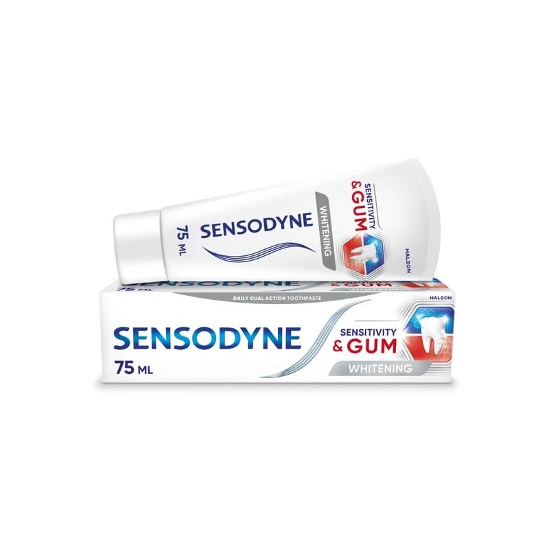 Sensodyne Sensitivity & Gum Whitening whitening Toothpaste for Tooth and