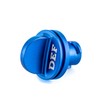 ROMELACK Magnetic Billet Aluminum Green Diesel Fuel Cap & Blue