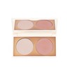 MASQMAI Duo Eye Shadow Two Tone Light and Tan