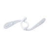 Faotup 10Pcs Wall Hooks J Hooks for Hanging Single Coat