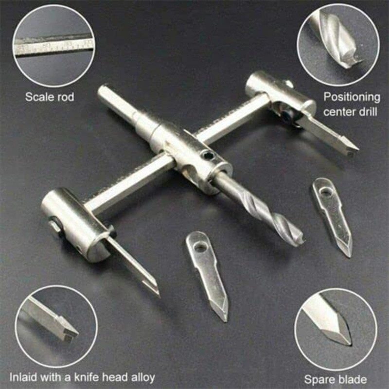 Boxonly Hole Saws Drill Bits Round Cutting Wood Cutter 40-300mm