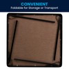 Flash Furniture Madelyn 33.5" Square Folding Multipurpose Card Table with