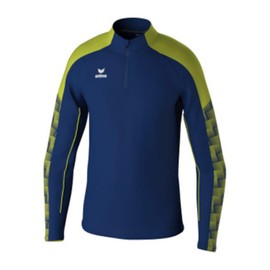 Erima Felpa da Allenamento Evo Star (1262409) Unisex - Bambini e Ragazzi, New Navy/Lime, 116