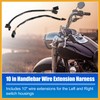 Partuto 10 Inch Handlebar CAN Bus Circuit Wire Extension Harness