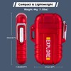 LcFun Arc Lighter Waterproof Windproof Rechargeable USB Plasma Flameless Electric