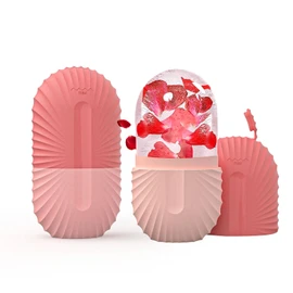 JasCherry Ice Roller for Face, Face Ice Roller for Face Care, Ice Face Roller to Relieve Swelling on the Face and Eyes, Ice Roller Face for Beauty
