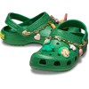 Crocs Lucky Charms Classic Clog, Kelly Green, 1 US Unisex