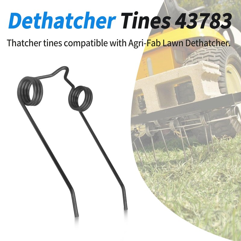 Dfnidy 43783 Dethatcher Tines Replacement, for Agri-Fab Dethatcher, Thatcher Spring