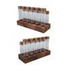 Coffee Sugar Canister Set High Borosilicate Glass Coffee Bean Storage