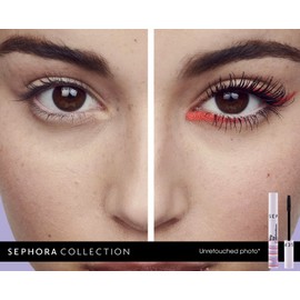 Sephora Collection Big By Definition - Máscara de pestañas definidora y voluminizadora de larga duración que proporciona pestañas de aspecto más completo (paquete de 2)