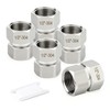 TAISHER 2PCS 304 Stainless Steel Flexible Movable Connector, 1/2" NPT