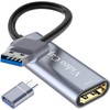 Video Capture Card 4K HDMI to USB Capture Card, Full