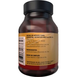 Essential Nutrition, Gluconato de Zinc – 60 Cápsulas de 500 mg