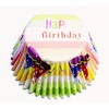 PME BC760 Party Hats Foil Lined Baking Cases for Cupcakes,