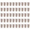 Wood Inserts 50Pcs Zinc Alloy Heavy Duty M6 Hex Socket