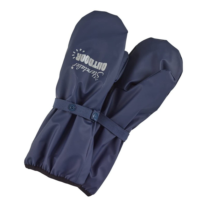 Sterntaler Boys Plain Winter Gloves, navy