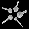 Pack of 5 Measuring Spoons, Dosing Spoons Transparent with Scale