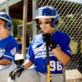 Wismee Baseball Eye Black Stick - Anti-Glare Under Eye Black Sports Grease for Baseball, Softball, Soccer, Lacrosse, Hockey - Blue