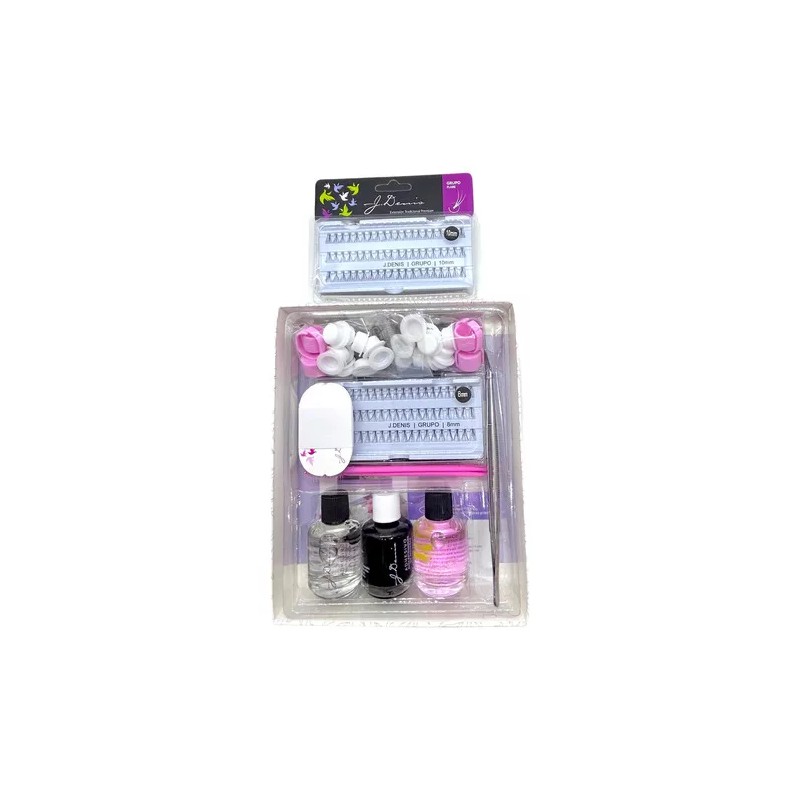 J. Denis Kit Extensiones Pestañas En Grupo Profesional J Denis