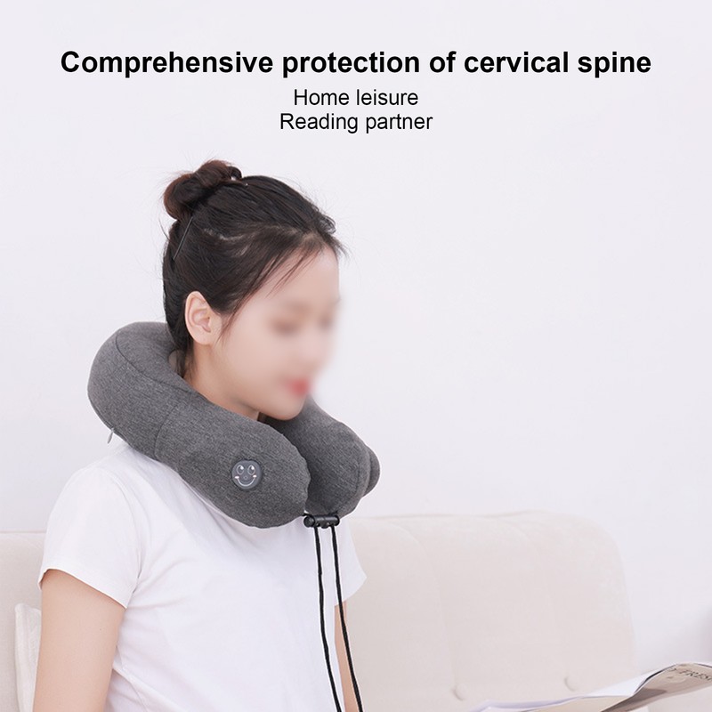 U Shaped Neck Pillow Adjustable Breathable Comfortable Neck Release Relieve