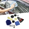 Car Detailing Brushes Set Flexibility Durable Soft Car Cleaning Brush