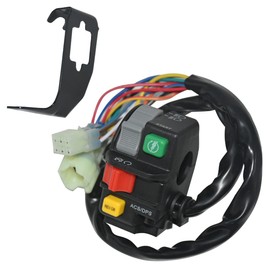 Cylinman - Interruptor de encendido y apagado para manubrio izquierdo para Can-Am Outlander 450 500 650 800 1000 MAX 6X6 Renegade 800 1000 XXC#703500920