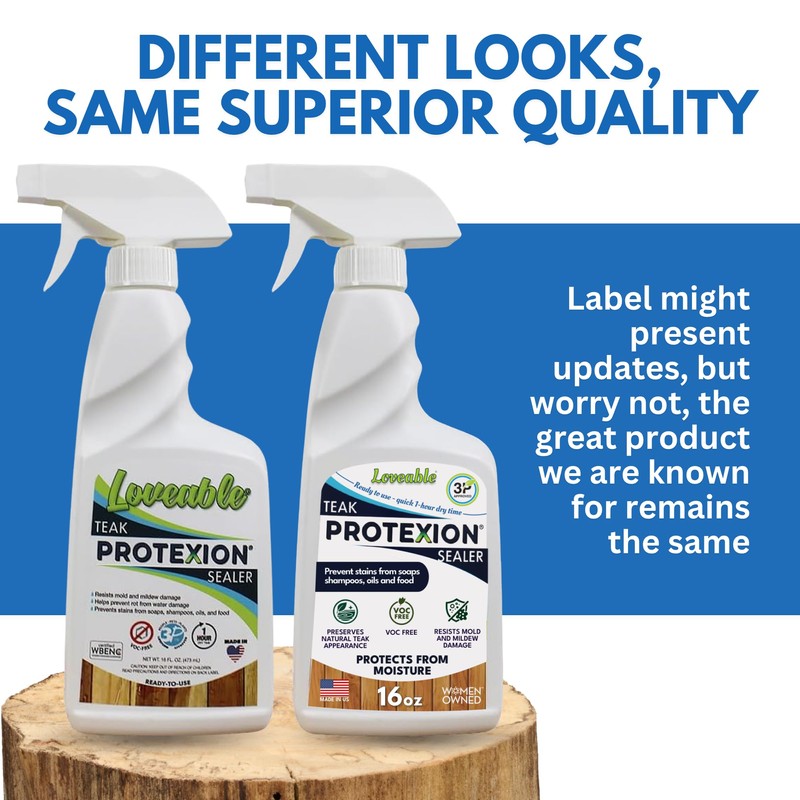 EcoDecors Loveable 16oz Teak Protexion Sealer Spray - 2 Pack