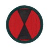 7th Infantry Division Full Color Dress Patch