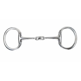 Shires Flat Ring Eggbutt with Lozenge 4.5"