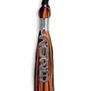 Endea Graduation Mixed Double Color Tassel with Silver Stacked Date