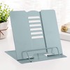 MSDADA Book Stand Metal Reading Rest Book Holder Adjustable Cookbook