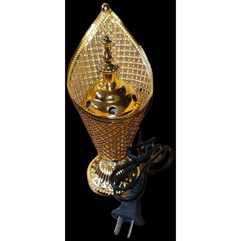 Electric Incense Burner Metalic Incense Censer Bakhoor Burner Frankincense Burner