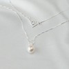 Baiyanor Necklace made of natural pearls, pearl necklace with real