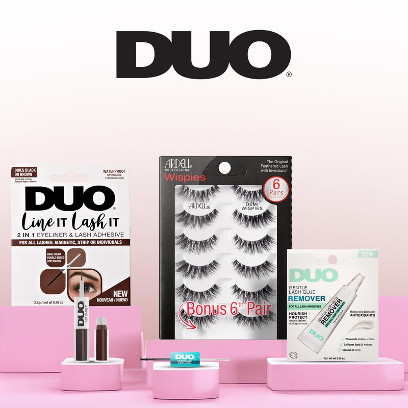 DUO Quick-Set Strong Hold Eyelash Lash Glue - Dark Tone,