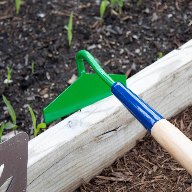 Lehman's Amish-Made Garden Hoe - 6 Inch Sharp Blade Weeding