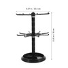 PACKOVE Keychain Hanger Jewelry Earring Stand Iron Necklace Stand Display