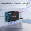 Renogy 700W 12V Pure Sine Wave Inverter 12VDC to 110VAC,