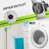 RVMATE NEMA 14-50R Outlet, 50 Amp Receptacle, 125/250 Volt, 3