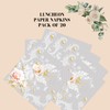 Keep Unique 20-ct 13x13 Roses Paper Decoupage Napkins, 3-Ply Serviette