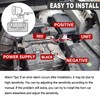 YOMTOVM 12V Car Alarm System, Anti-Theft Horn Siren with 7-Levels