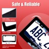 Mountains License Plate Frame Personalise Mountain License Plate Frames Black
