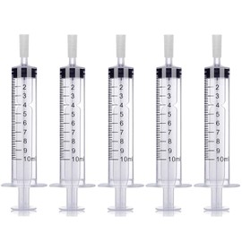 MUB 10ml Perfume Dispenser Pump Perfume Extraction Plastic Adapter Syringe Pump for Travel Refillable Perfume Atomizer Spray Bottle (5packs)