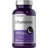 Horbäach L Tryptophan | 1500mg | 240 Capsules | Extra