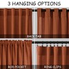 Extra Long Curtains 120 inch Length 2 Panels Back Tab
