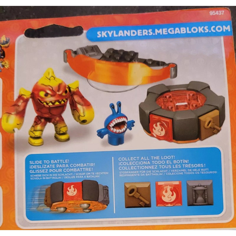 Mega Bloks Skylanders Giants 95437 Series 2 Battle Port Activision