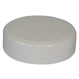 Fa.ars 10 x Screw Can Ointment Box Flat White 30 ml Ointment Box Plastic Jars Screw Lid Cans Screw Lid Ointment Cans
