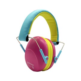 SAFETREE Kinder Gehörschutz [3-12 Jahre] SNR 24dB – Leicht & Zusammenklappbar für Reisen, Schlaf, Konzerte, Feuerwerk, Autismus (Rosa)