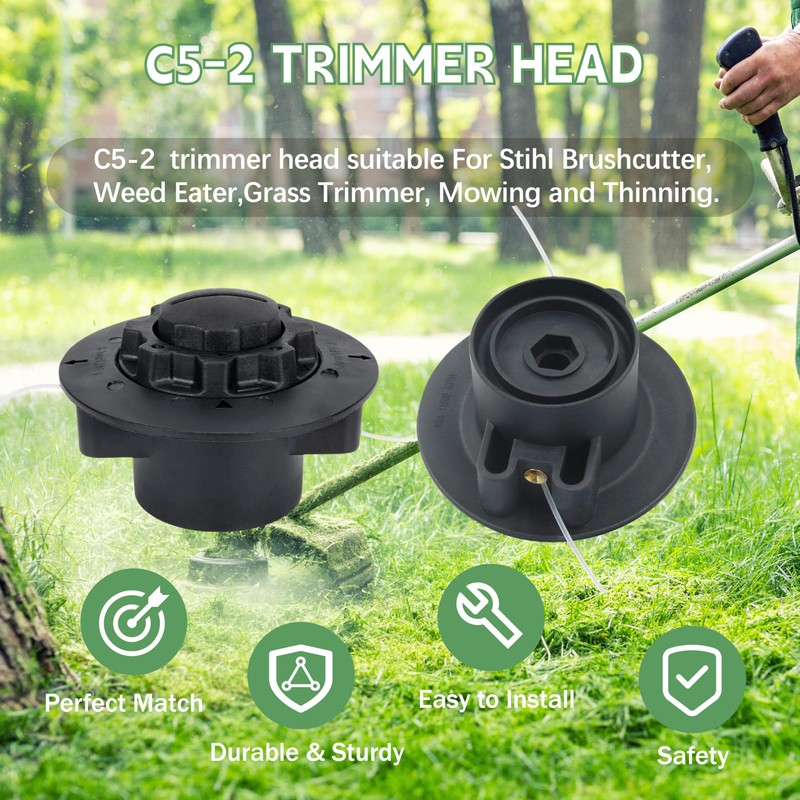 HSKLAADC C5-2 Trimmer Head for Stihl FS38 FS40 FS40C FS45